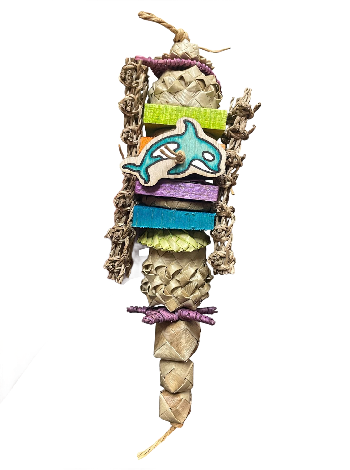 Orca Quest Foraging Stuffer for Small and Medium Birds Limited Edition by Feathered Addictions