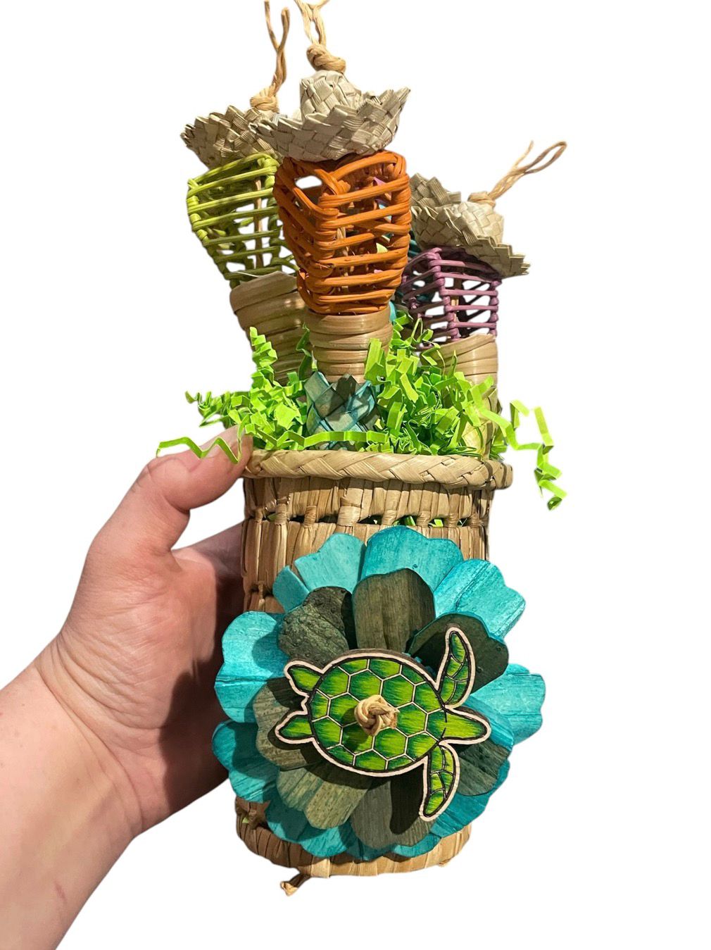 Coral Cruiser Crunch &amp; Forage for Small and Medium Birds Limited Edition by Feathered Addictions