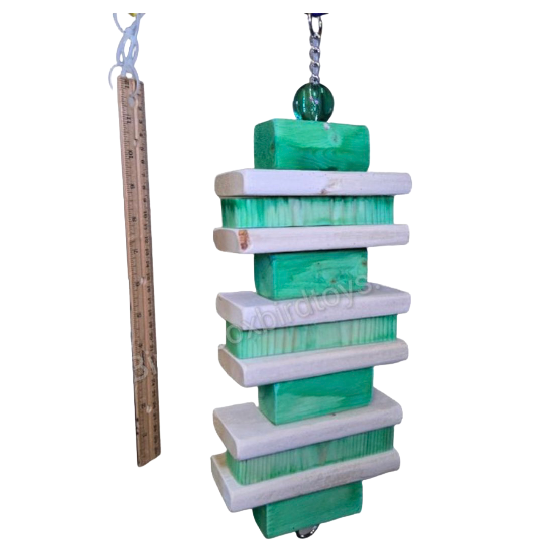Wooden Planks Large Birds by Birdie Box Bird Toys