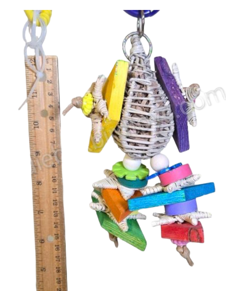 Vine Lantern for Small Birds by Birdie Box Bird Toys