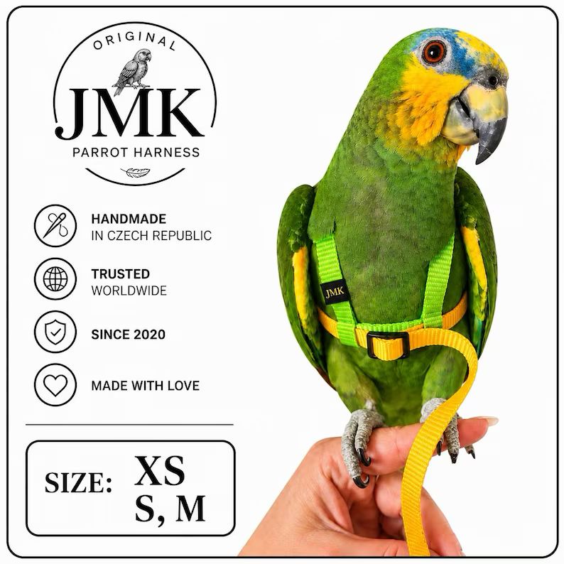 CUSTOM Color JMK Harness &amp; Leash in Sizes XS, S, M - Use this ONLY after checking the JMK harnesses in stock.