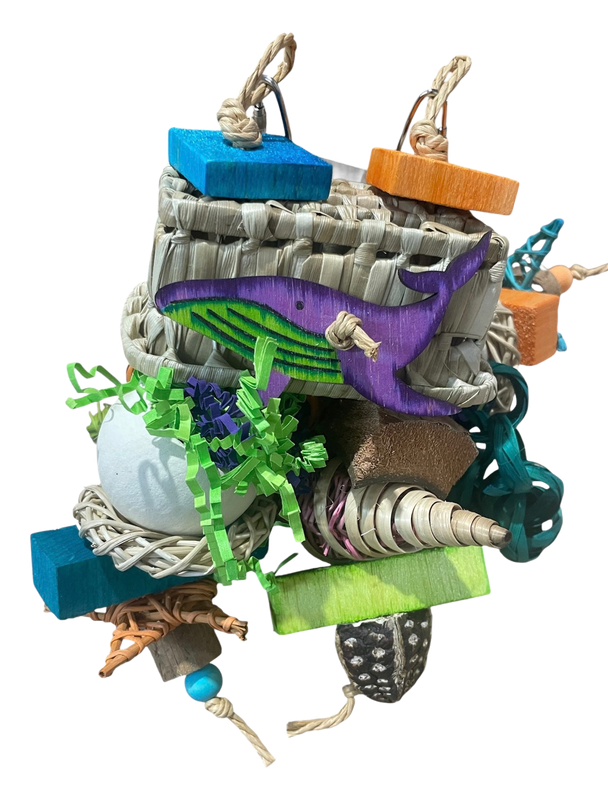 Giant of the Sea Crunchy Munchy for Small and Medium Birds Limited Edition by Feathered Addictions
