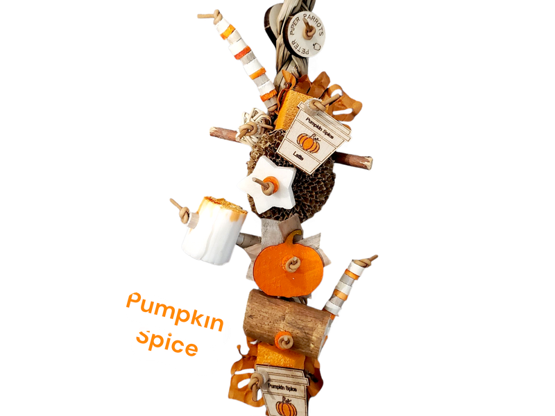 Pumpkin Spice Shredder by Peter Piper Parrots - Limited Edition