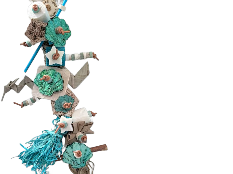 The Shell Shop Shredder by Peter Piper Parrots - Limited Edition
