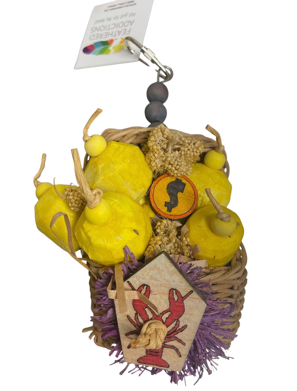Finding the Treasure with Millet &amp; Oat Tops for Small Birds Limited Edition by Feathered Addictions