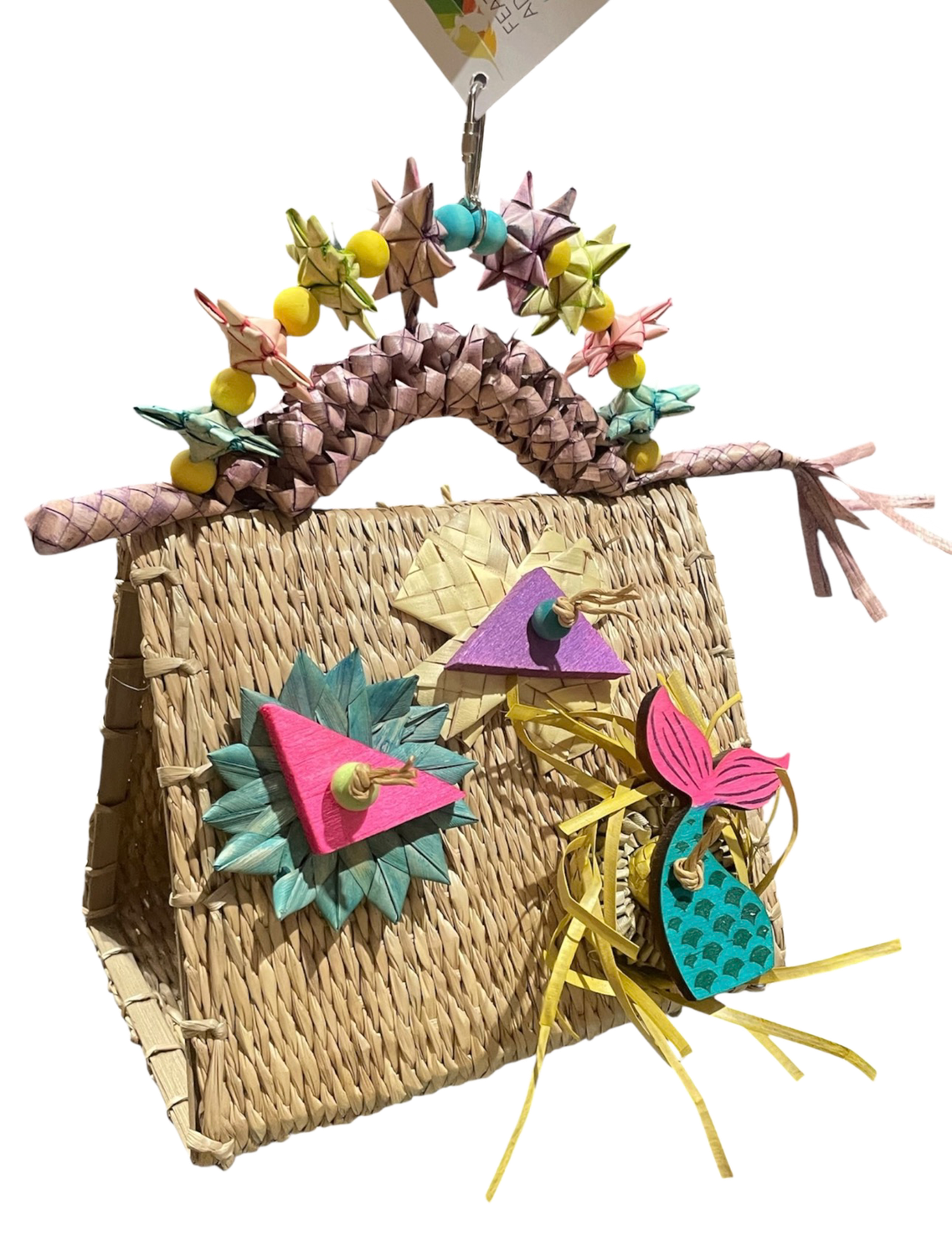 Submarine Lookout Sleepy Hut for Conures, Senegals, Quaker and similar size birds LIMITED EDITION by Feathered Addictions