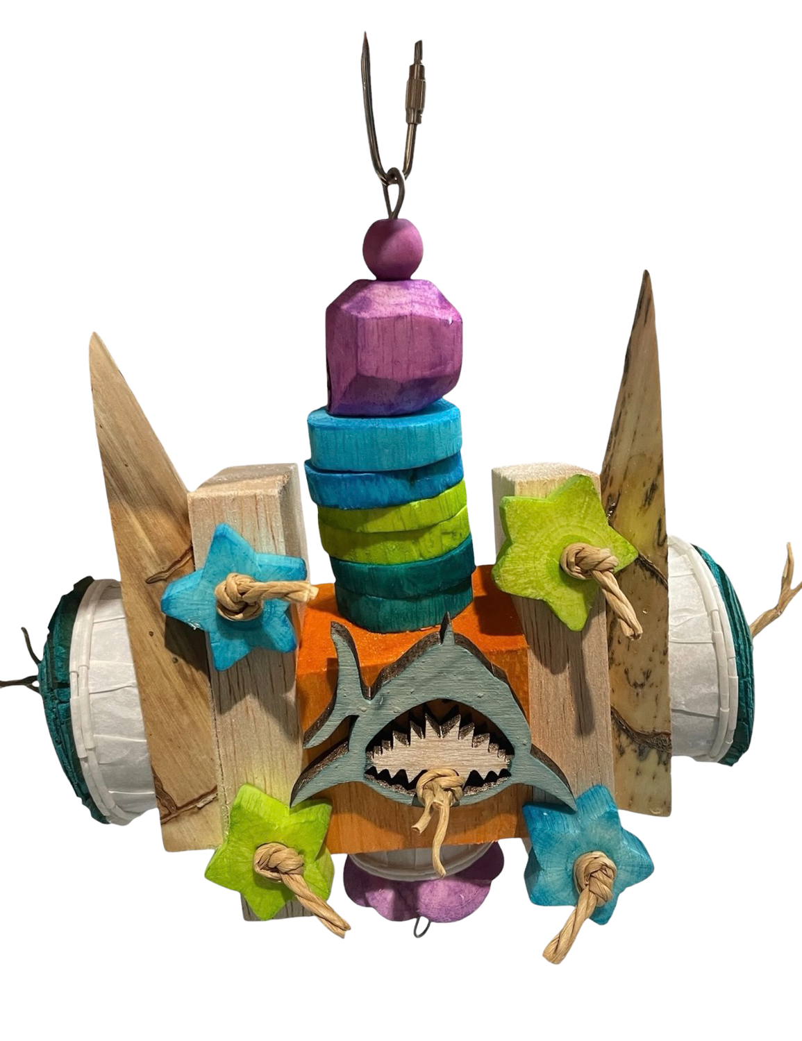 Depths of the Ocean Balsa Destroyer for Small and some Medium Birds Limited Edition by Feathered Addictions