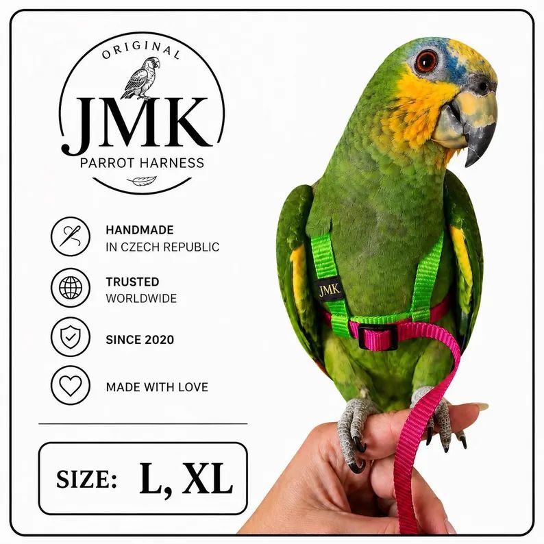 CUSTOM Color JMK Harness &amp; Leash in Sizes XXS or XS - Use this ONLY after checking the JMK harnesses in stock.