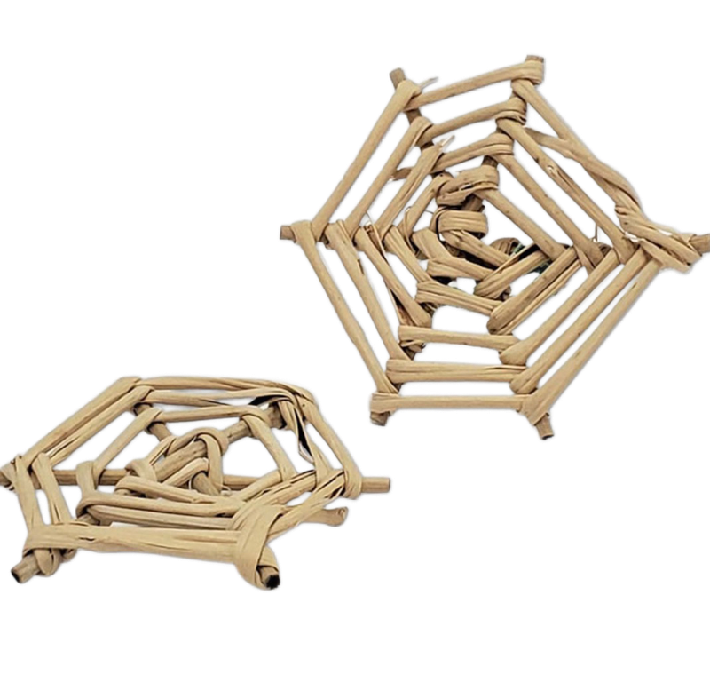 Mini Vine Natural Webs 10 Pack