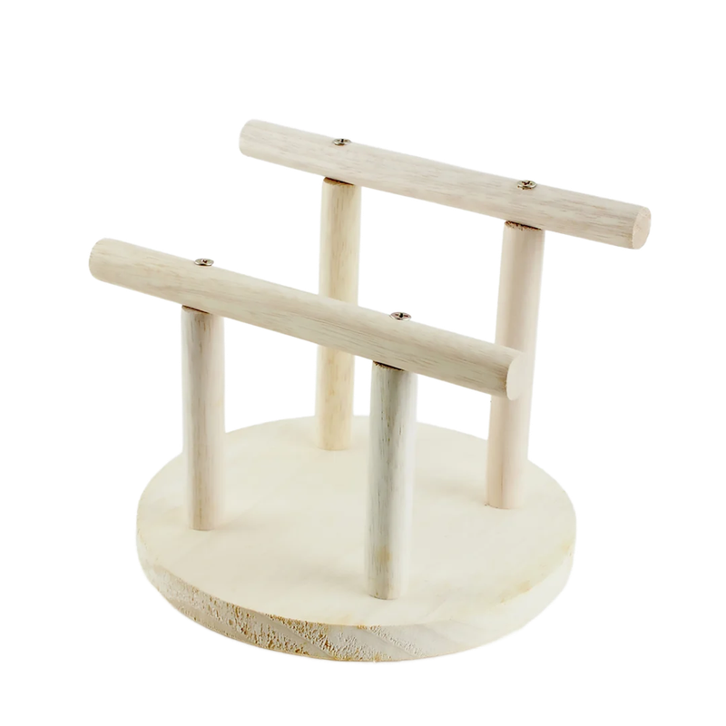 Double Perch Training Stand &amp; Portable Pedicure Perch by Aria Bird Products