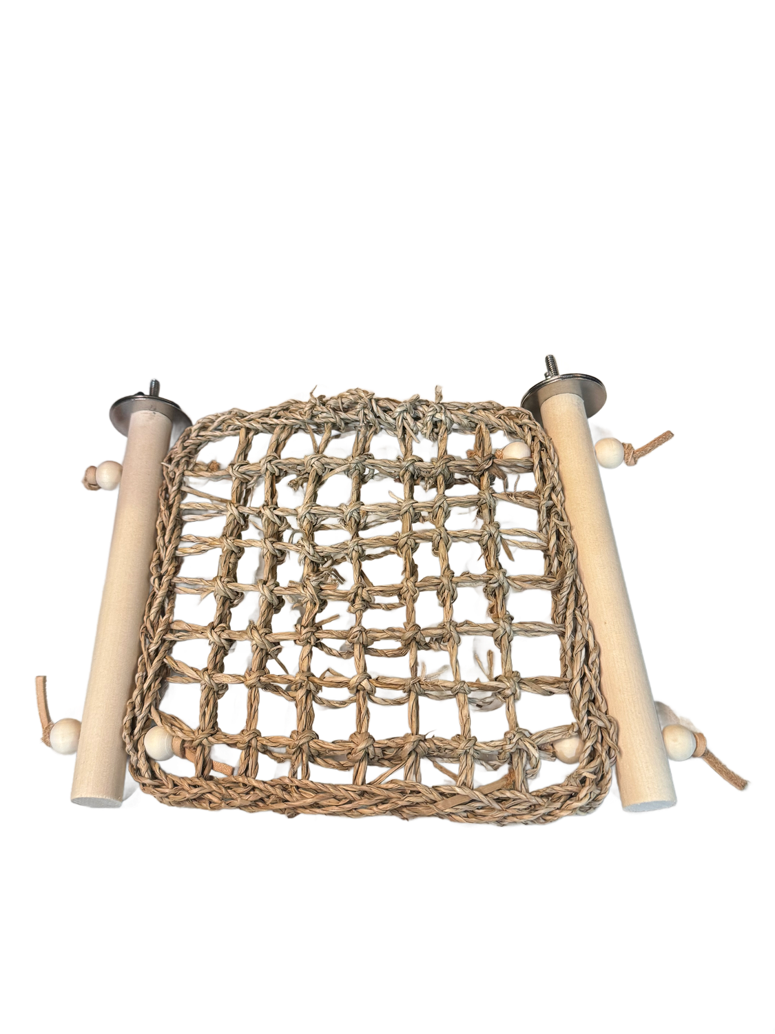 Seagrass Lounger 7" x 7" Cage Mount Platform for Small and Medium Birds by Feathered Addictions