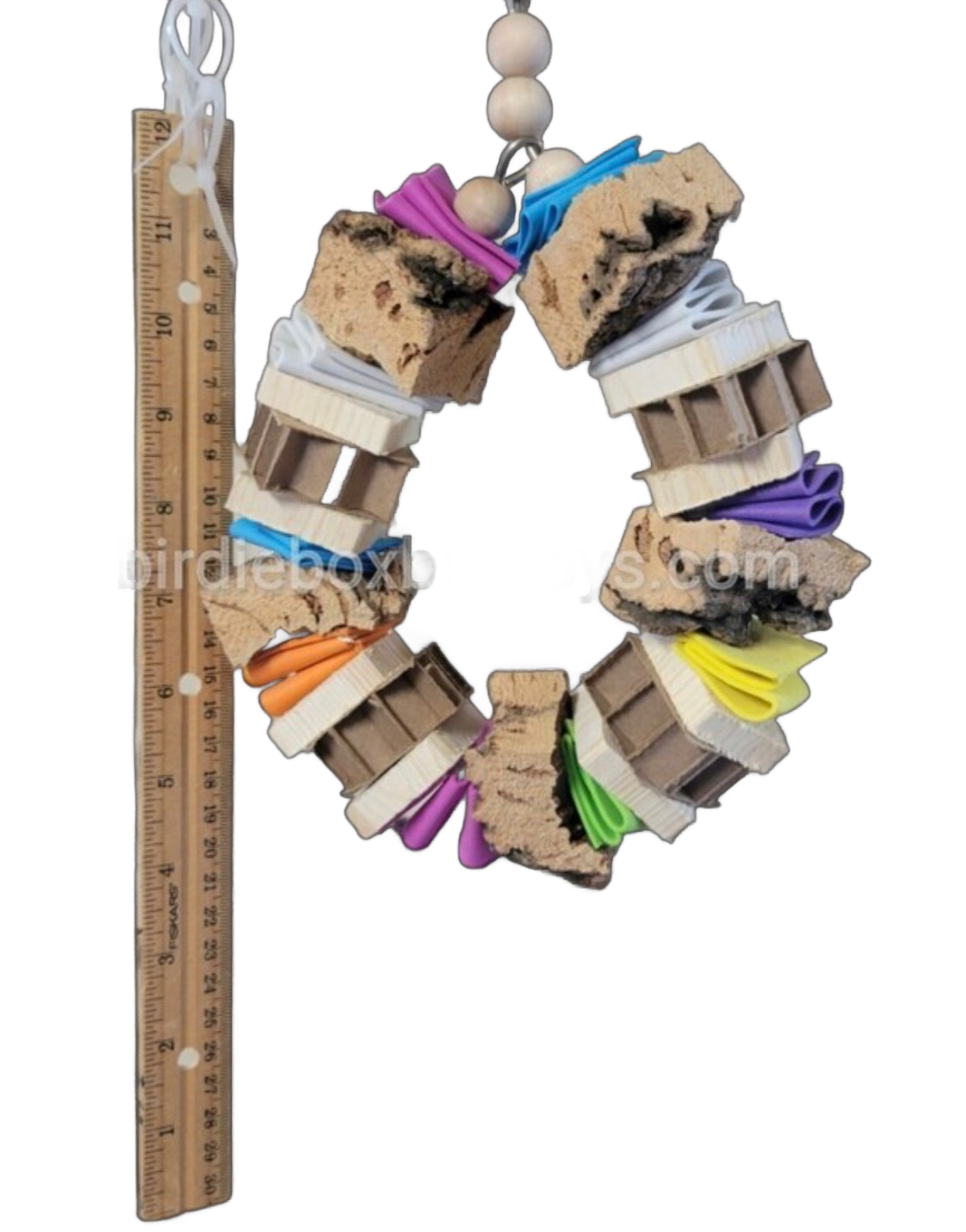 Chunky Bites Ring for Medium Birds by Birdie Box Bird Toys