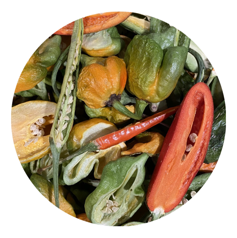 Trini Mix Peppers for all Parrots by myParrotopia®