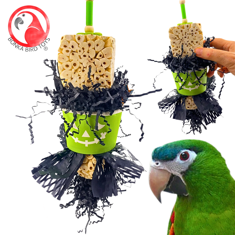 Sola Cube Creep Hanging Toy by Bonka Bird Toys