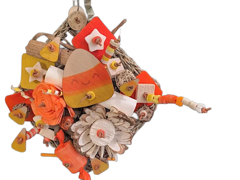 Candy Corn Artisan Series 7" x 7" Premium Mat Shredder by Peter Piper Parrots Limited Edition