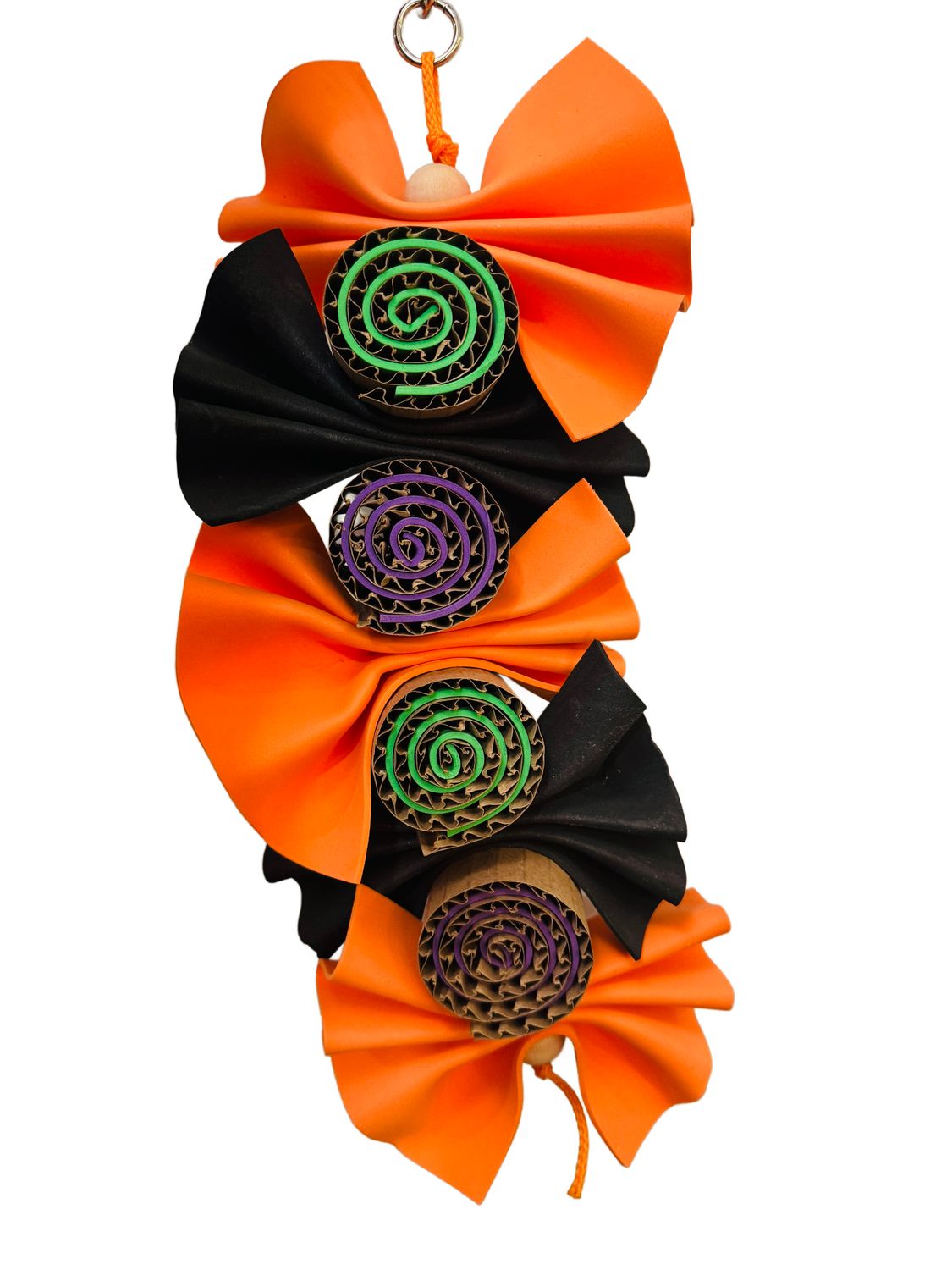 Suzy Q Halloween for Medium and some Large Birds by Bite Me Birdie Bird Toys