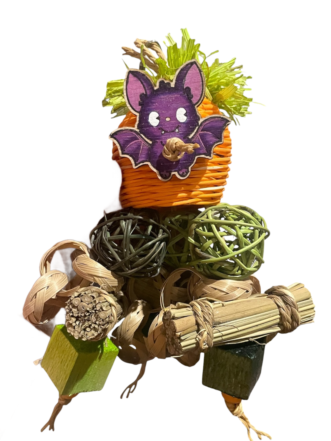 Every Bat goes Crunch Limited Edition for Small &amp; Medium Birds by Feathered Addictions