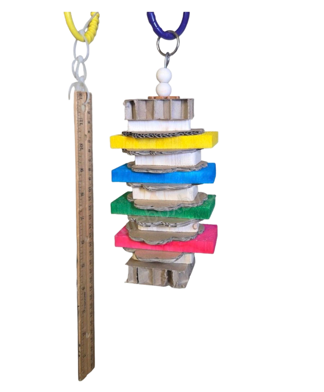 Trifecta for Medium Birds by Birdie Box Bird Toys