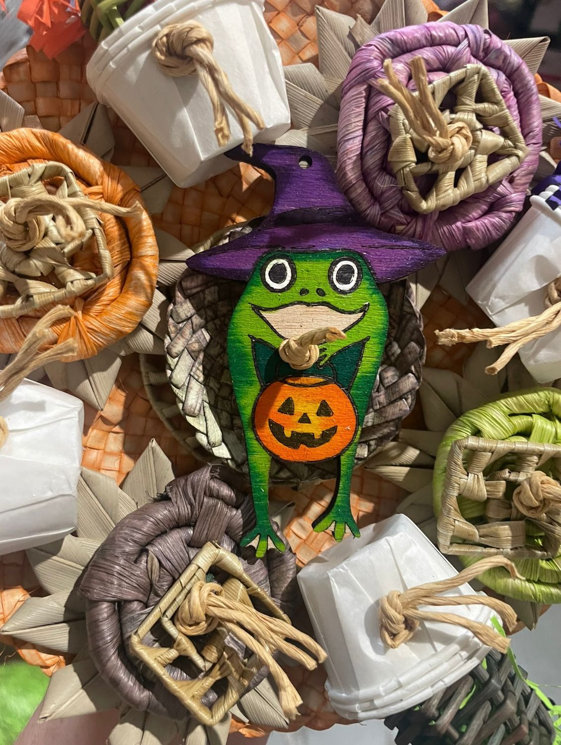 Frog or Treat Chew Board Limited Edition by Feathered Addictions