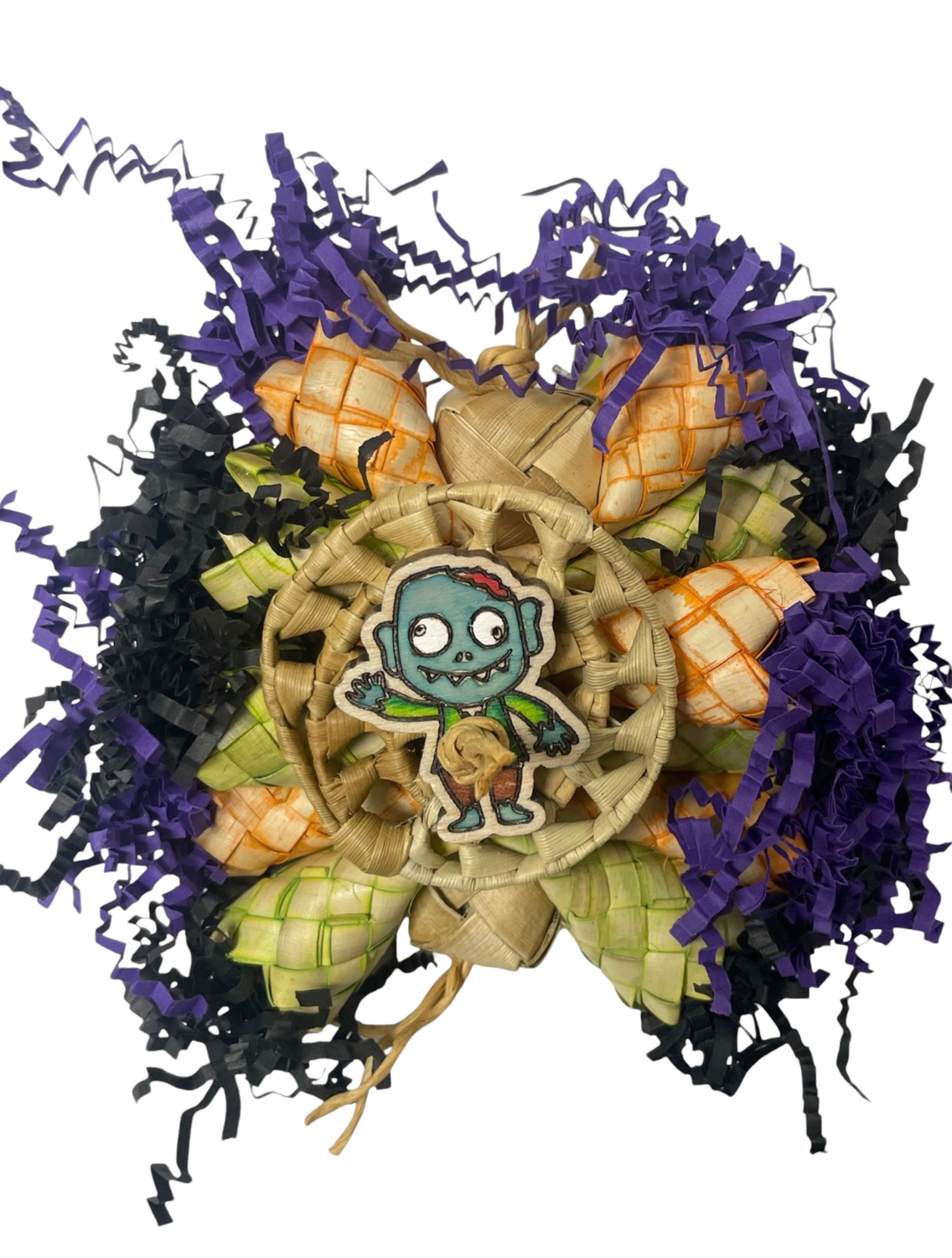 Zombie Crunch Shred Wheel for Small and Medium Birds by Feathered Addictions
