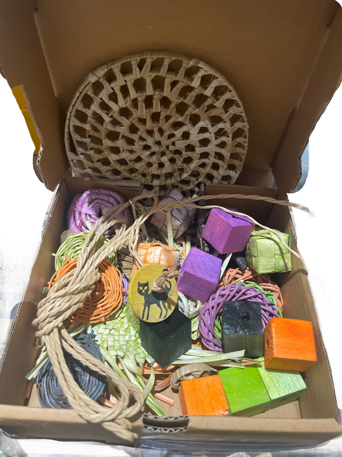 Take N Make Halloween Box for Small &amp; Medium Birds Limited Edition by Feathered Addictions