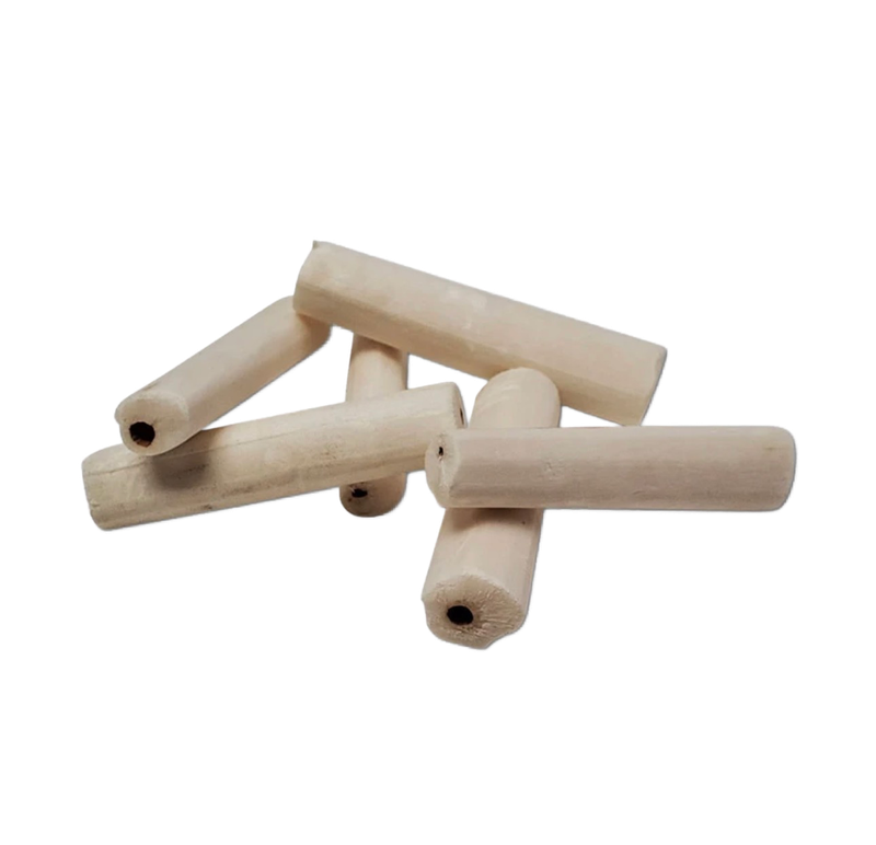 Natural Sola Logs 6 cm or 2.5" long - Bulk 100 pack