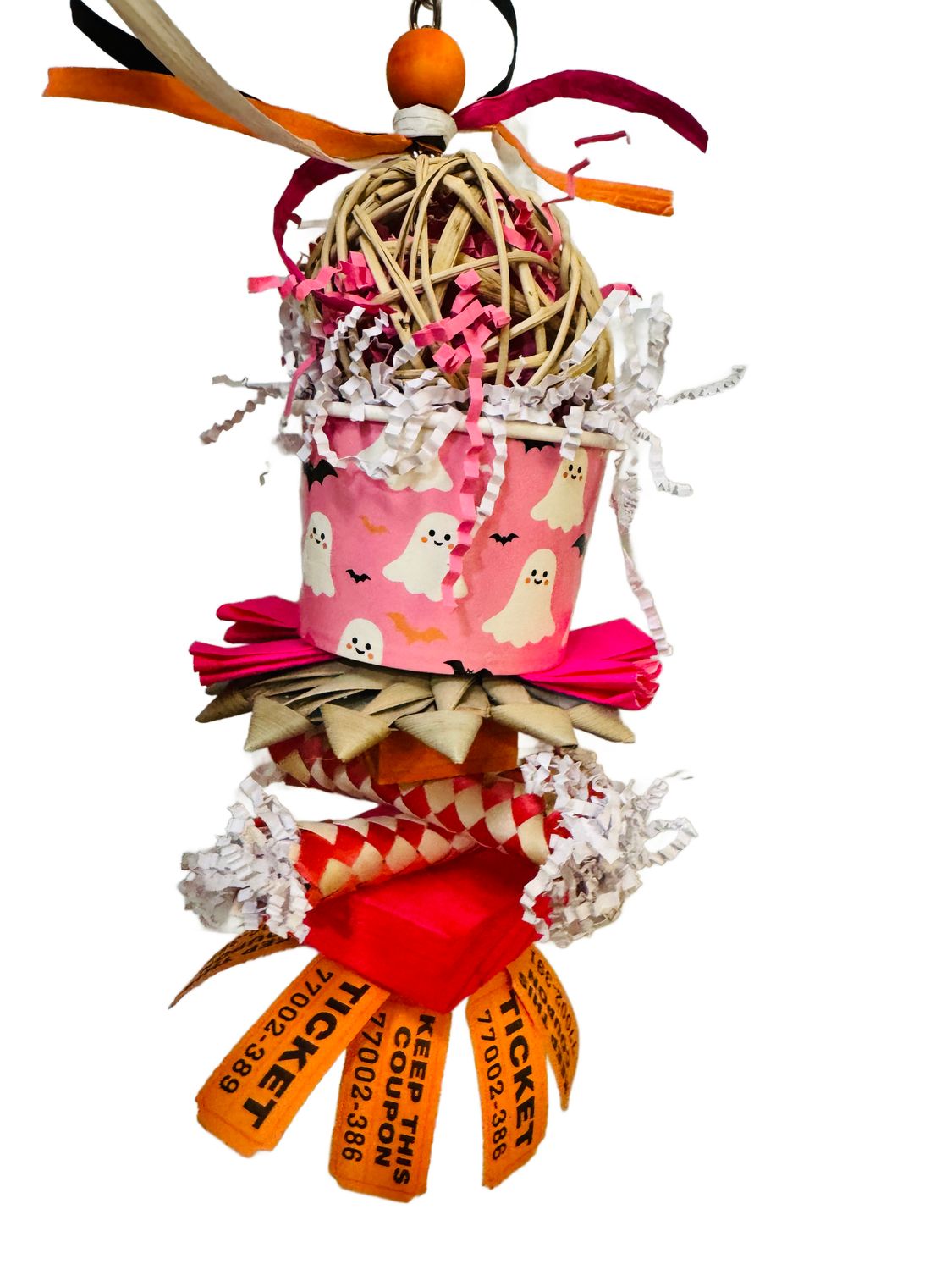 Sundae Halloween Pink Ghosts &amp; Bats by Bite Me Birdie