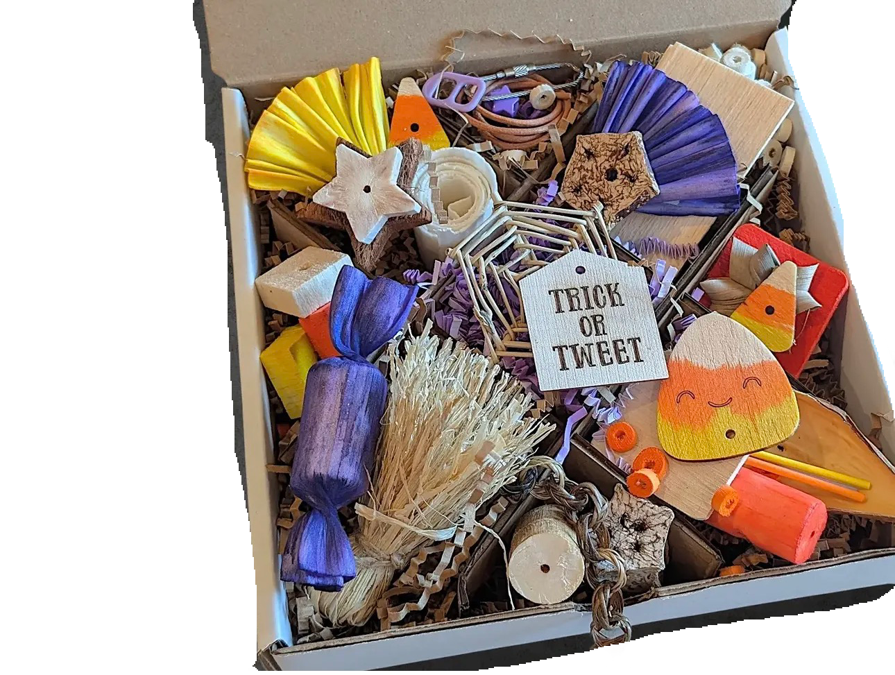 Treat or Tweet Discovery Box NEW Theme by Peter Piper Parrots -- Limited Edition
