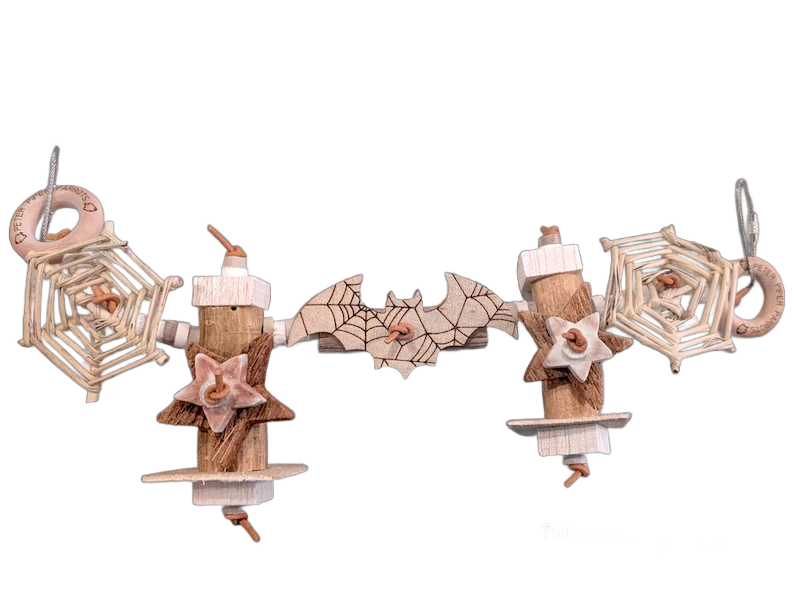Spider Bat Banner Limited Edition by Peter Piper Parrots