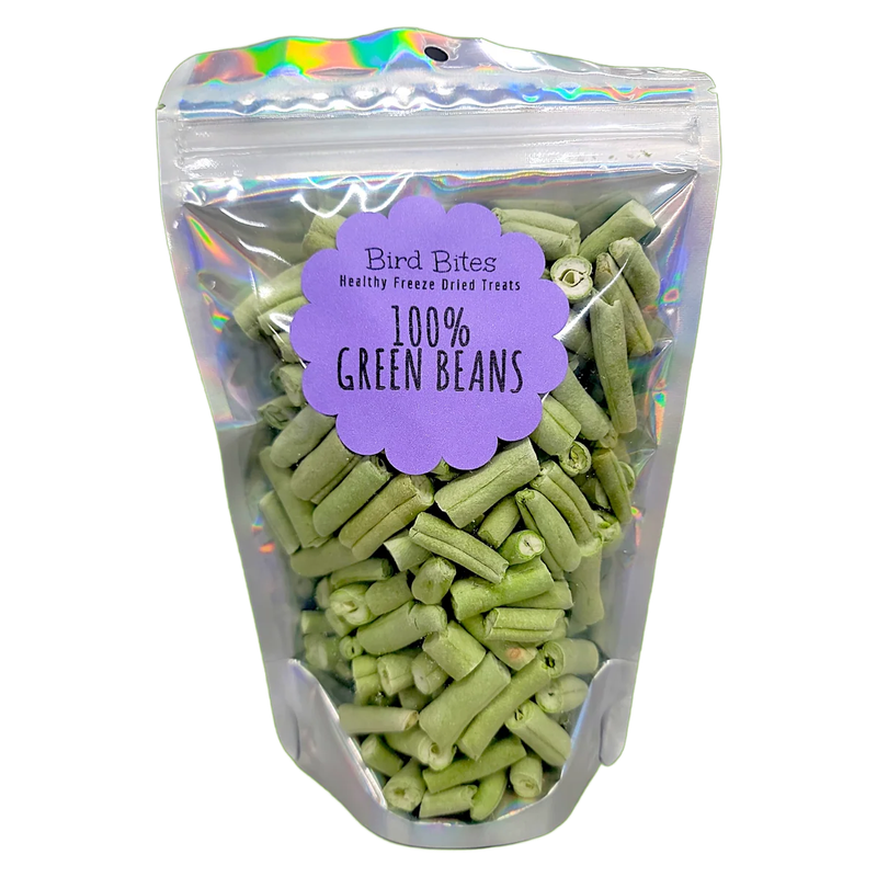100% Freeze Dried Green Beans 1.5 cups by Bird Bites