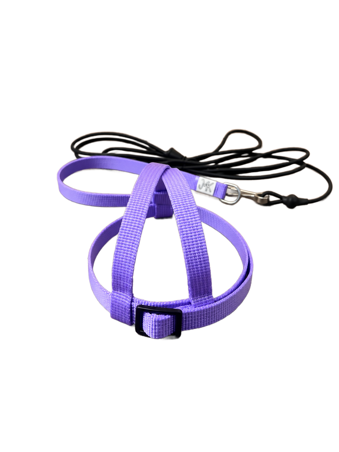 JMK Harness and Leash - Color Lavender - Size Small: 190-425 grams: Timneh Grey, Pionus, Galah, Yellow Nape Amazon