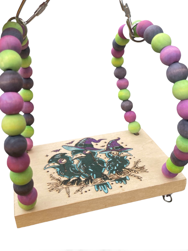 Wicked Wing Rest Spot for Small Birds Limited Edition by Feathered Addictions