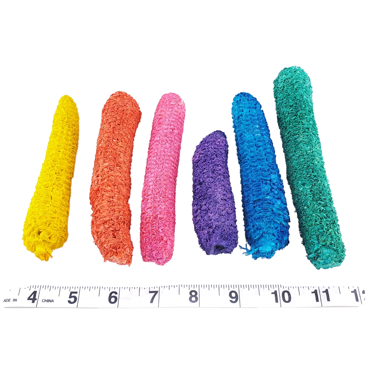 Whole Corn Cobs Colored - 5 Pack