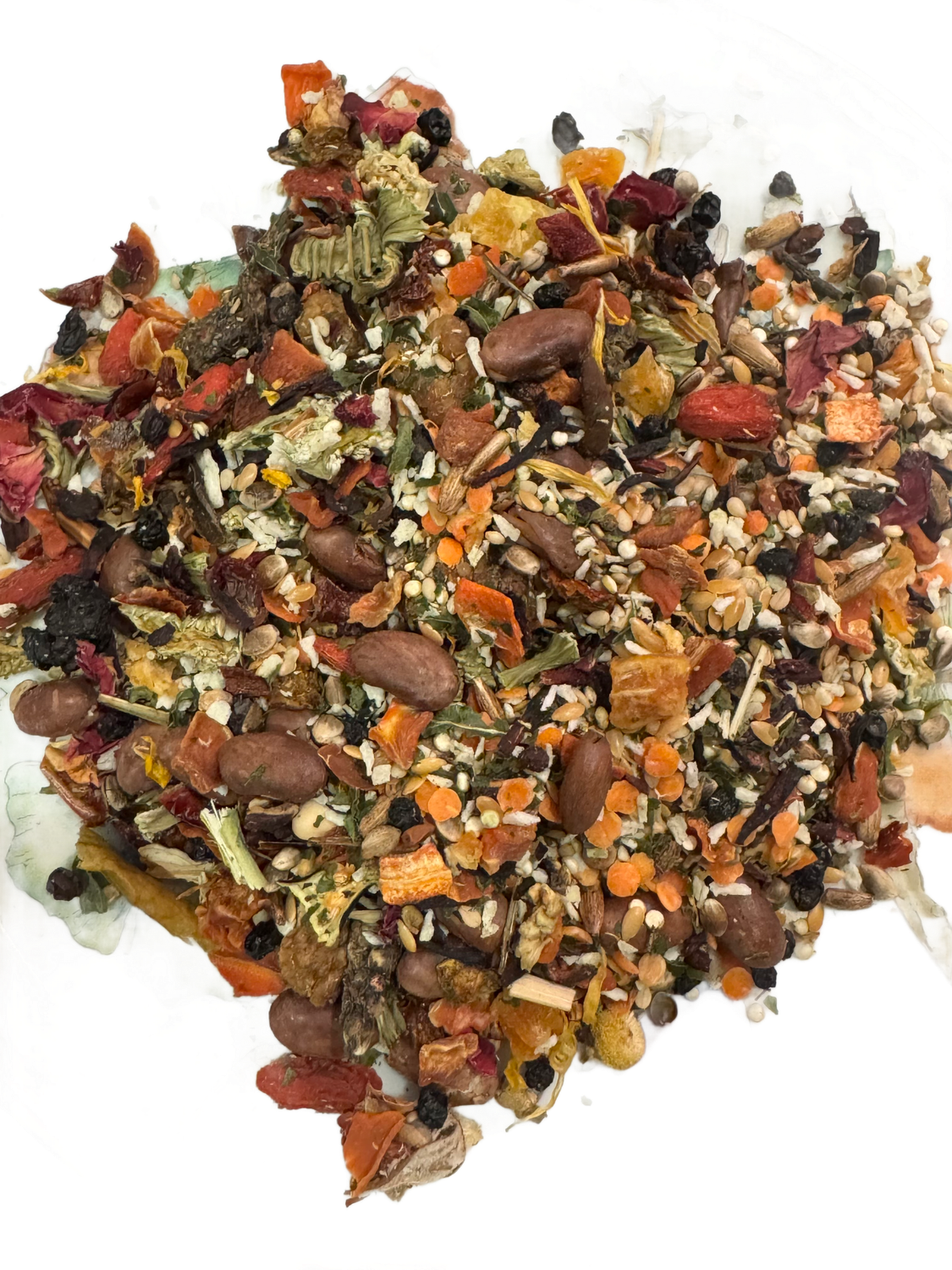 Unpellet Dry Mix for Small &amp; Medium Birds Small Bag 4 cups by Phoenix Foraging Rolls