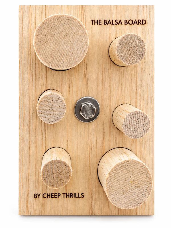Balsa Whirly Board Natural CIRCLES – Spinning Balsa Refillable Cage Mount with Hardware Bird Toy by Cheep Thrills Bird Toys