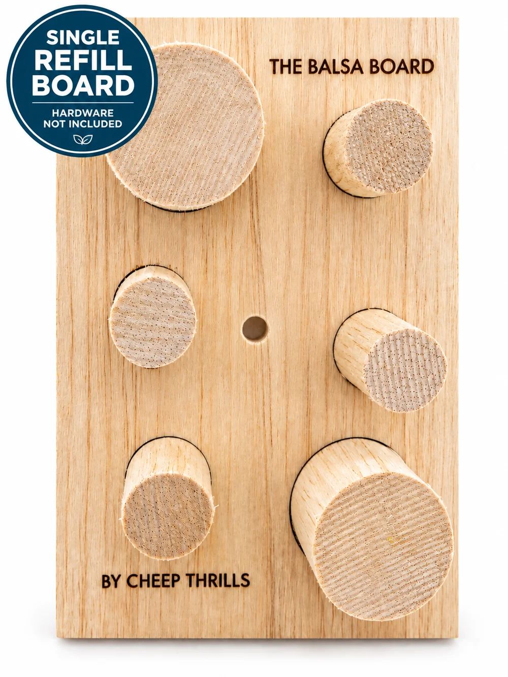 Balsa Whirly Board CIRCLES Single Refill Only Bird Toy by Cheep Thrills Bird Toys