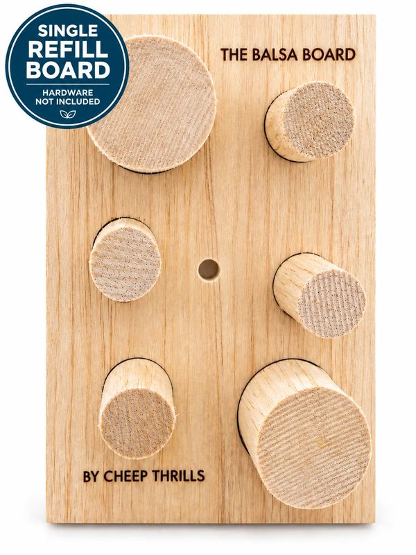 Balsa Whirly Board CIRCLES Single Refill Only Bird Toy by Cheep Thrills Bird Toys