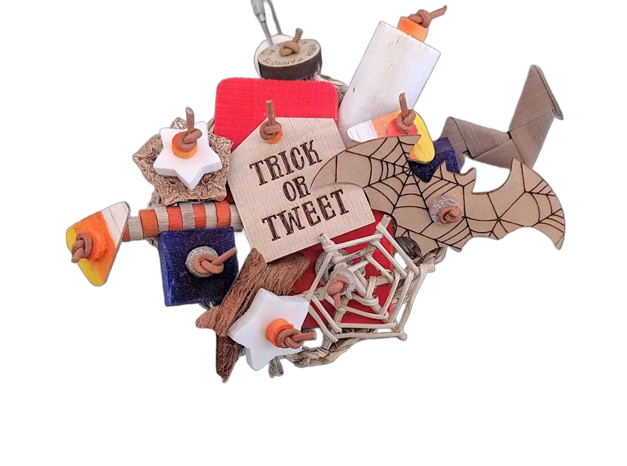 Trick or Treat 4"x4" Mat Shredder by Peter Piper Parrots - Limited Edition