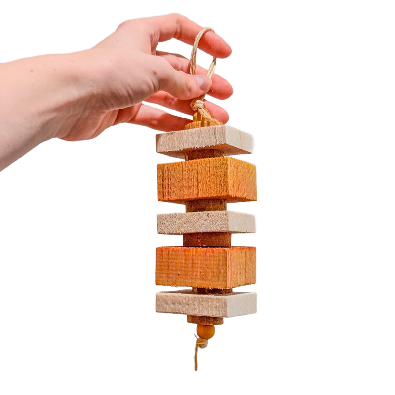 Balsa Fall by Little Dinos Natural Bird Toys