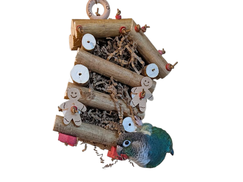 Gingerbread House Premium Sola Tower Toy by Peter Piper Parrots