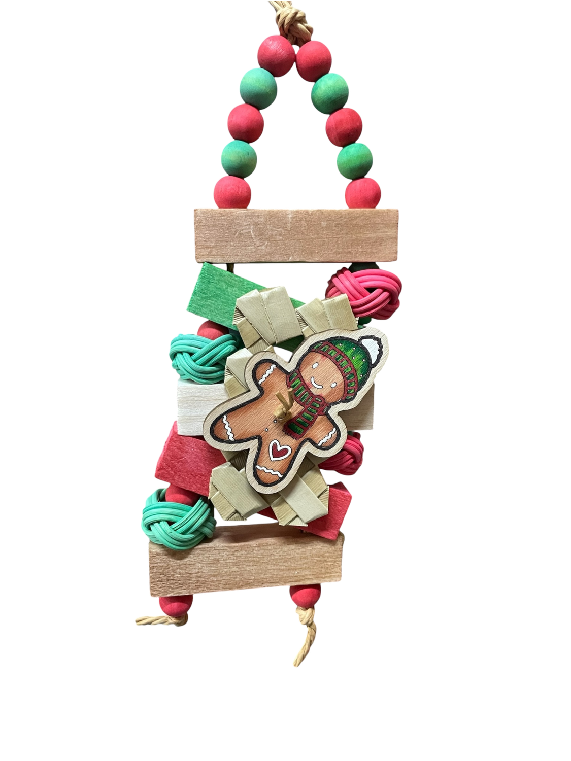 Gingerbread Balsa Crusher for Small Birds by Feathered Addictions