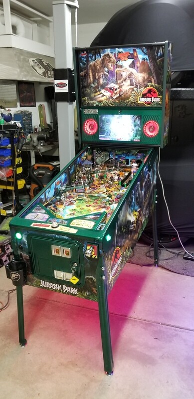 Custom Powder Coated Armor for all Jurassic Park Machines