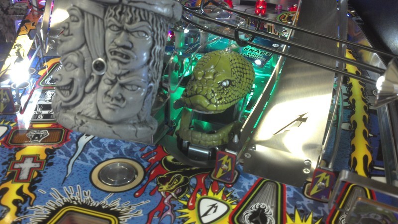 Metallica Snake LED mod