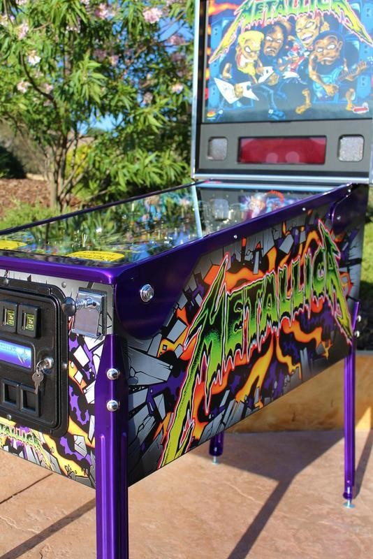 Custom Powder coated Armor for Metallica Pro.