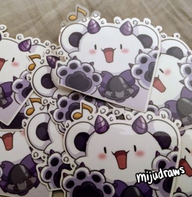 Maritimus Clear Transparent Vinyl Sticker
