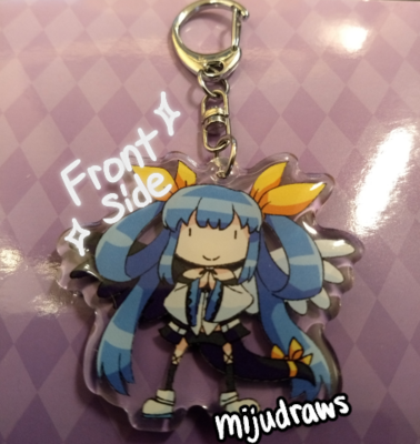 Dizzy Acrylic Keychain