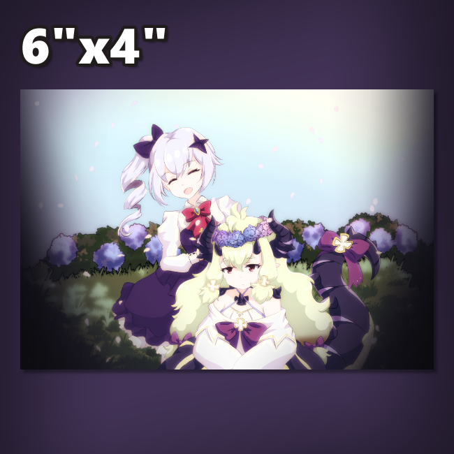 Senya and Alencia 6&quot;x4&quot; Postcard Print