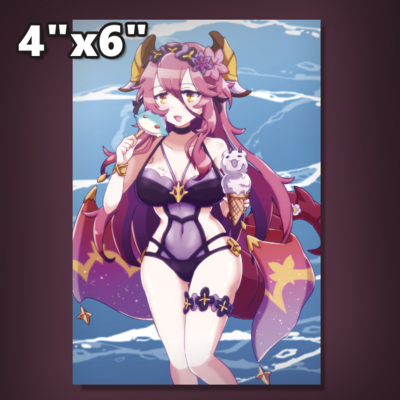 Summer Mym 4&quot;x6&quot; Postcard Print
