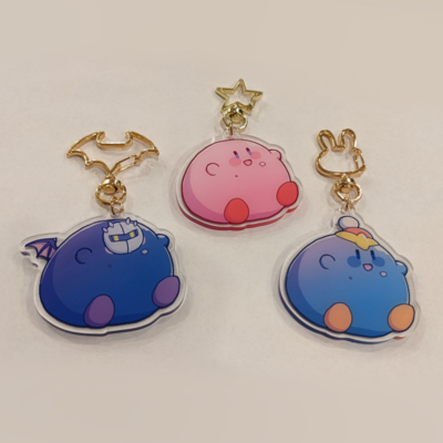 Sized Up Kirby's Dream Buffet Acrylic Keychains