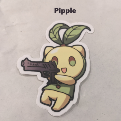 Pipple &quot;Manacaster&quot; Vinyl Sticker